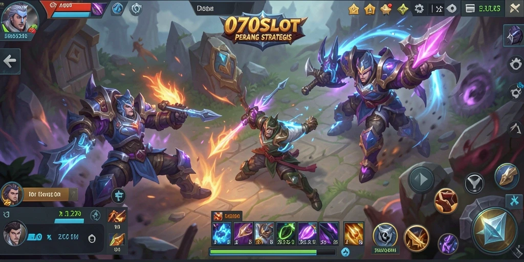 Gameplay intens dan strategis dalam 070SLOT.