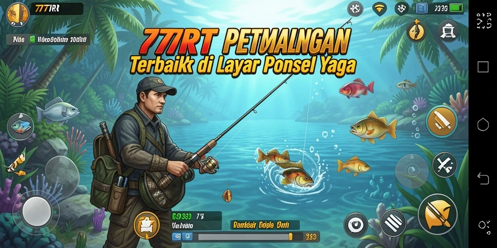 Tangkapan ikan di permainan memancing yang seru dan menantang.