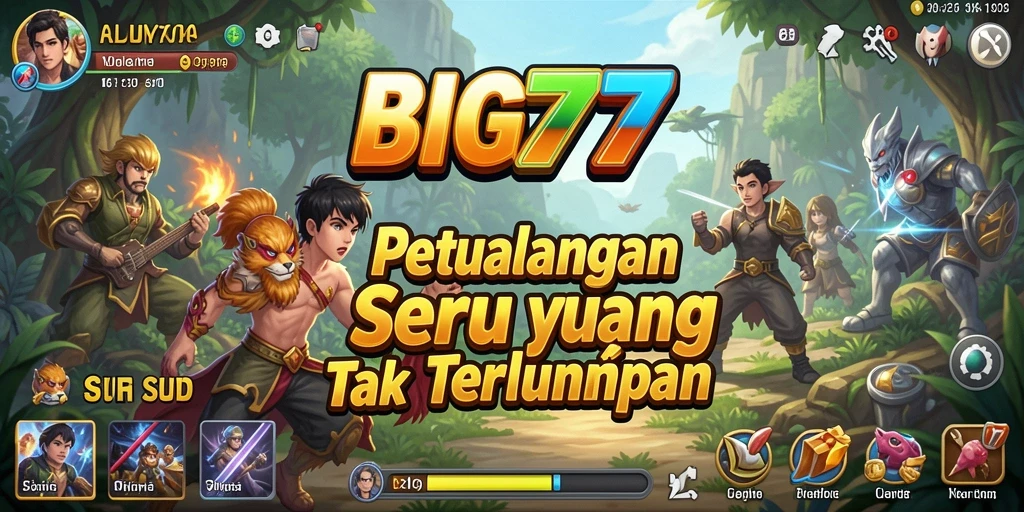 Gameplay seru dan menegangkan dalam petualangan besar.