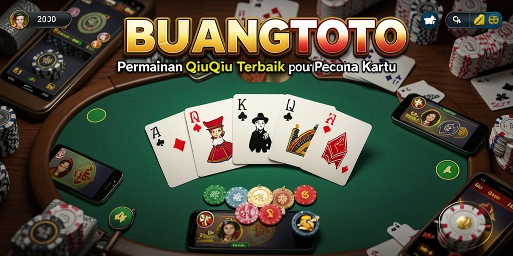 Tampilan menarik gameplay QiuQiu di BUJANGTOTO.