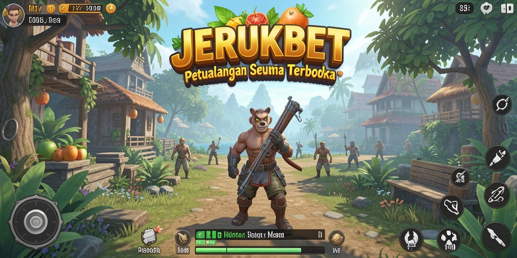 Screenshot gameplay <strong>JERUKBET</strong> yang menunjukkan dunia terbuka yang luas dan indah.