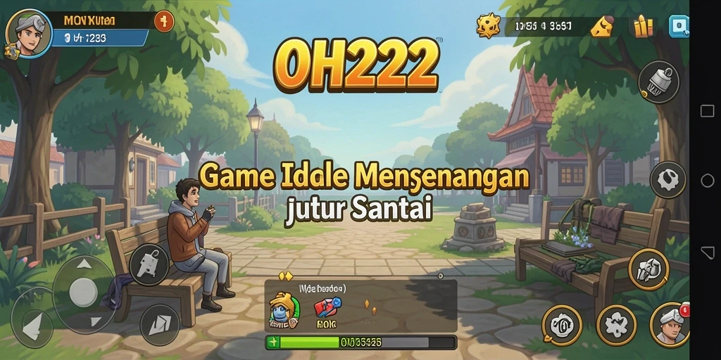 Tampilan gameplay OH222 yang menarik dan berwarna.